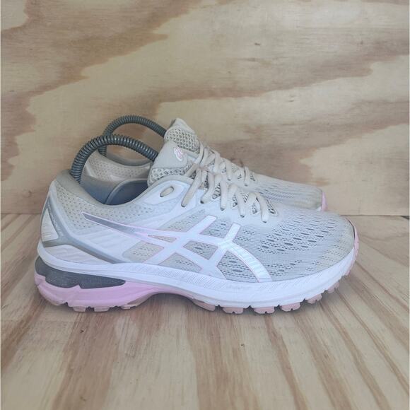 Asics - GT-2000 9 - Running Shoes - White/Pink - Women's - 8 - 1012A859 - Picture 1 of 9